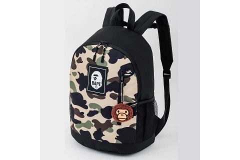 【新刊情報】BAPE KIDS(R) by *a bathing ape(R)(ベイプキッズバイアベイシングエイプ) 2022 SPRING/SUMMER COLLECTION CAMOバックパック&マイロチャームBOOK